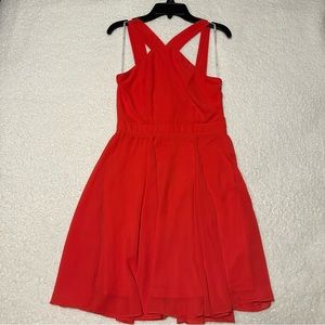 Lulu’s Forevermore Skater Dress, Size XS, Red